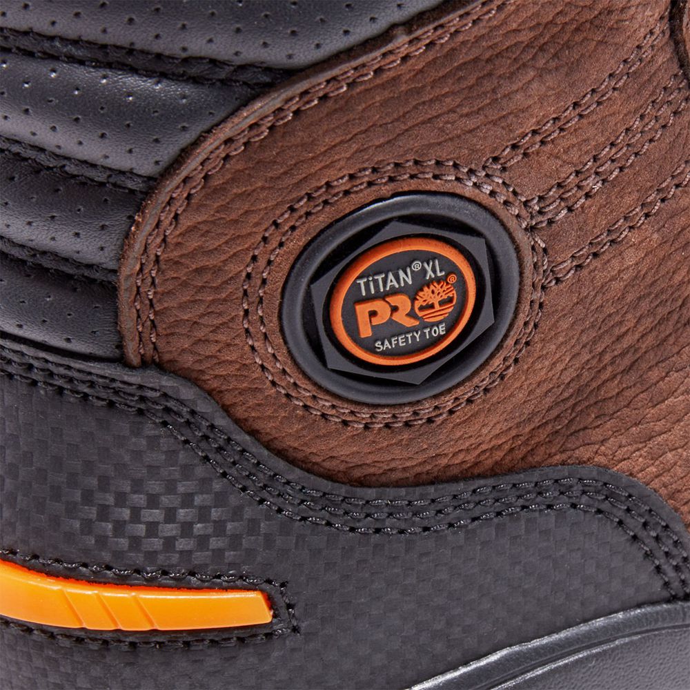 Botas de Trabajo Masculino - Timberland Pro® Endurance 6\" Titan® Xl Safety Toe - JOLXP4072 - Marrom/